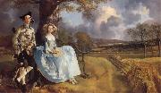 Thomas Gainsborough Mr and Mrs. Andrews Germany oil painting reproduction